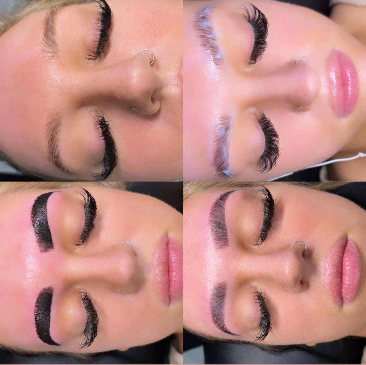 Brow Lamination, Wax & Tint